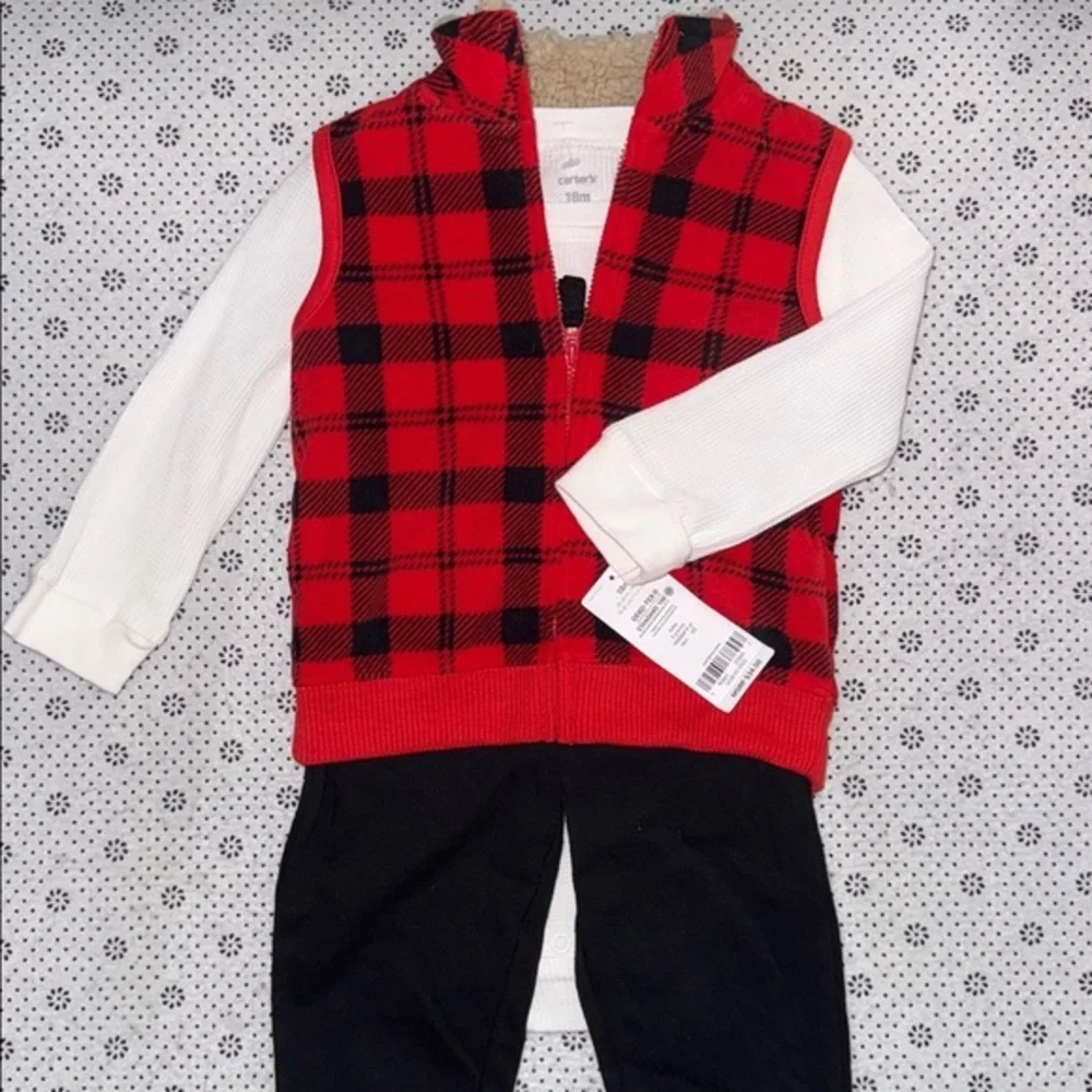 🛍NWT 🛍 LITTLE BABIES 3 PIECE OUTFIT SIZE 18 MONTHS